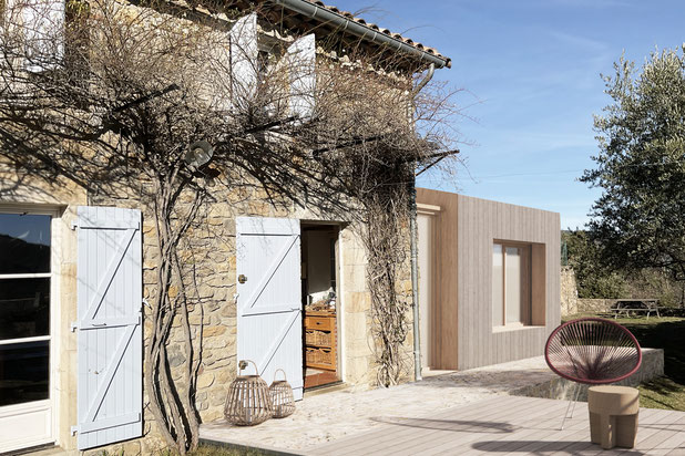 Vue exterieure-agrandissement_extension-extension-Alès