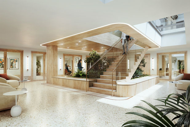 Business center-rehabilitation-immeuble-Paris