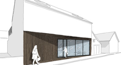 Photo d'un projet de Construction Boutique ou local à Baulon