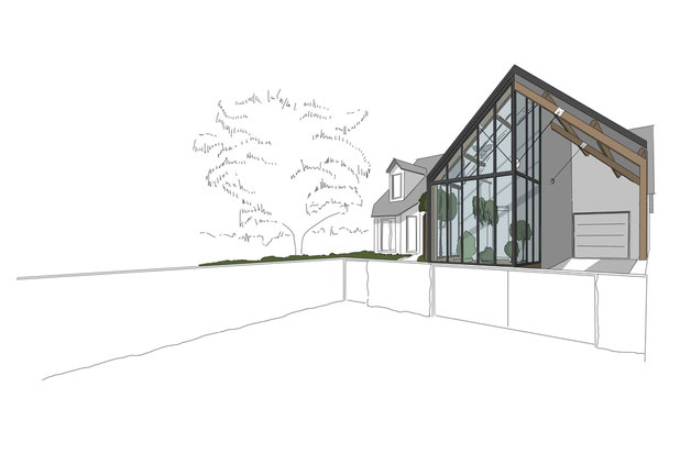 ESQUISSE-agrandissement_extension-maison-Baulon