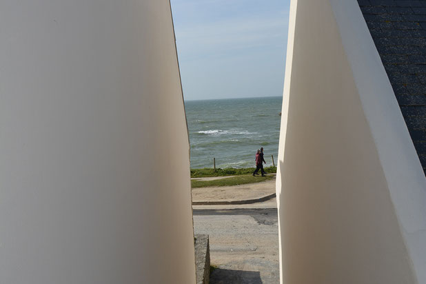 Vers la mer, depuis le toit de l'extension-construction-maison-La Turballe