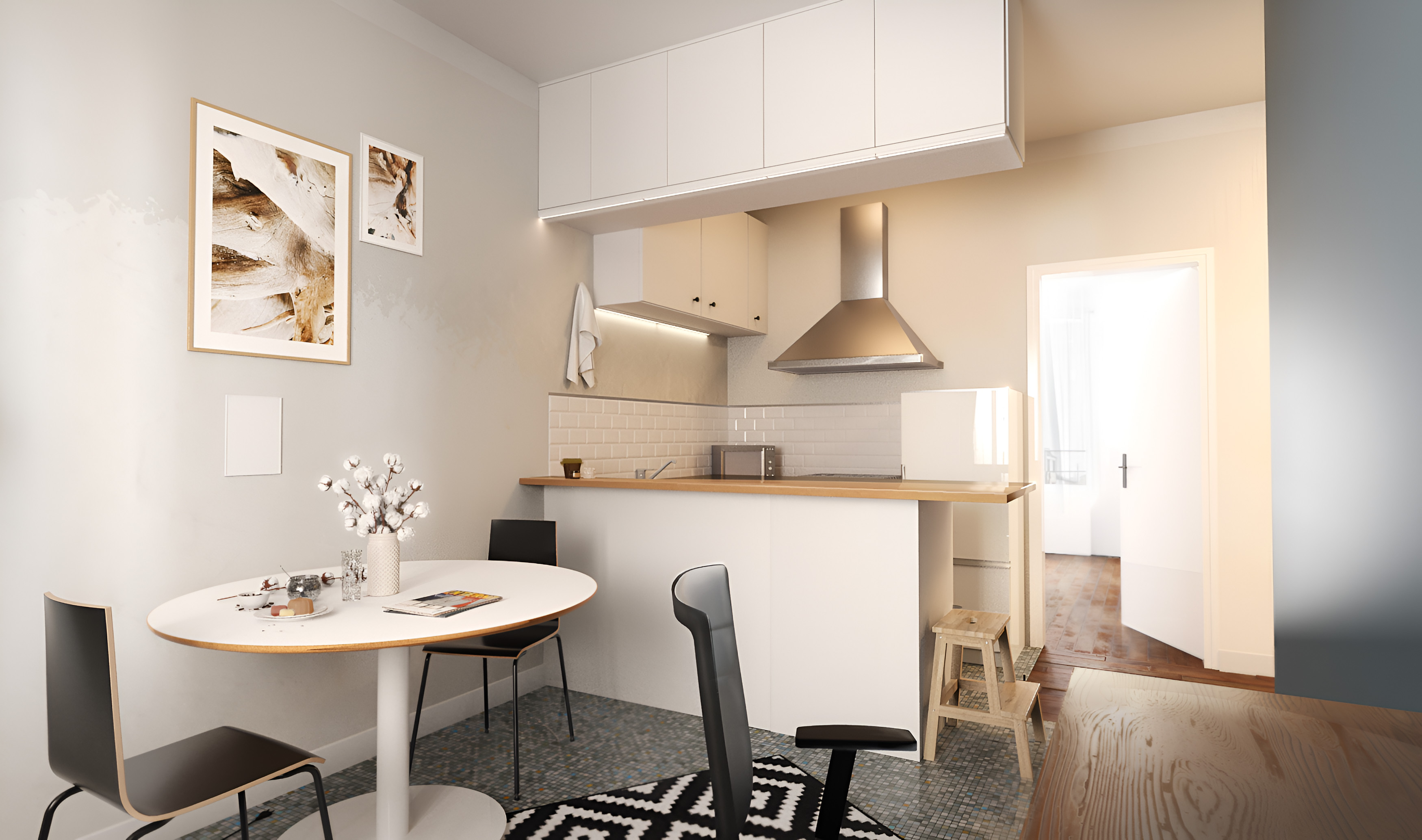 Réhabilitation d'un Appartement des 30's - Nantes Centre – rénovation d'appartement Loire-Atlantique Réhabilitation d'un Appartement des 30's - Nantes Centre – rénovation d'appartement Loire-Atlantique