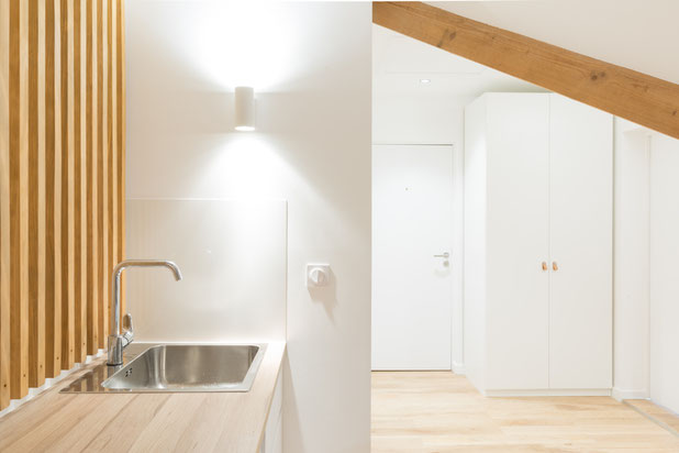 Entrée & salle à manger-renovation-appartement-Fontainebleau