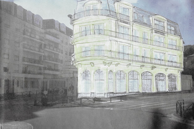 croquis d'étude-construction-logement-Meudon