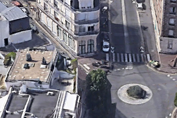 vue dans l'axe de la rue de Paris-construction-logement-Meudon
