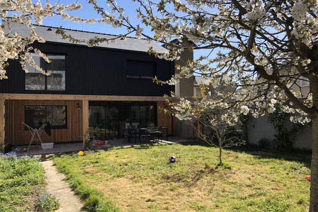 Côté jardin-agrandissement_extension-maison-Rennes