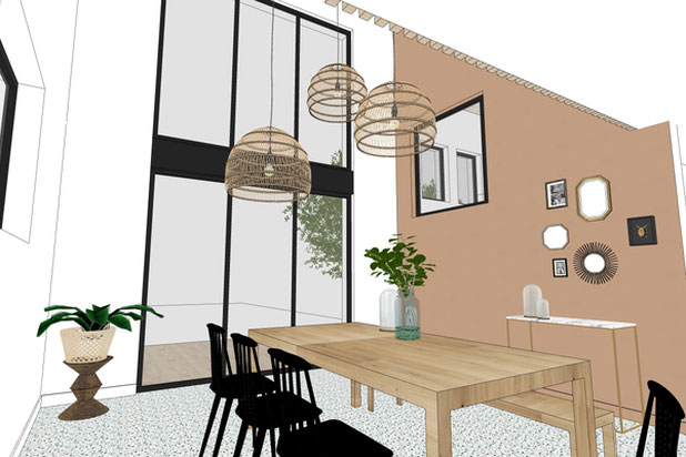 Salle à manger-renovation-maison-Saint-Grégoire