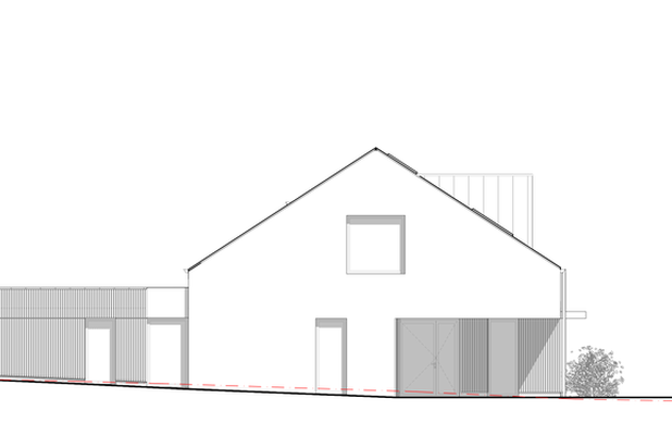 Façade sud-est-construction-equipement-Pluneret