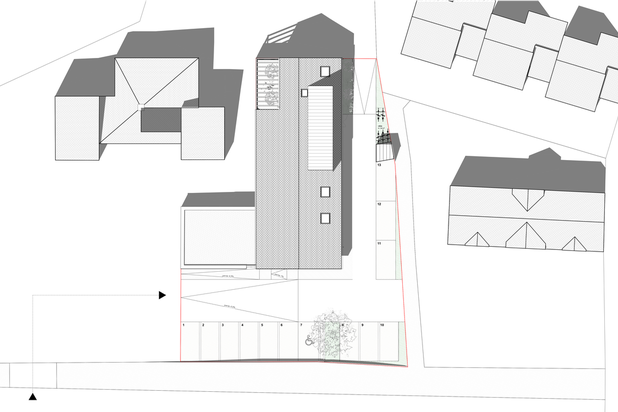 Plan de masse-construction-equipement-Pluneret