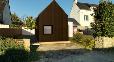 Photo d'un projet de Agrandissement Extension Maison à Plougoumelen