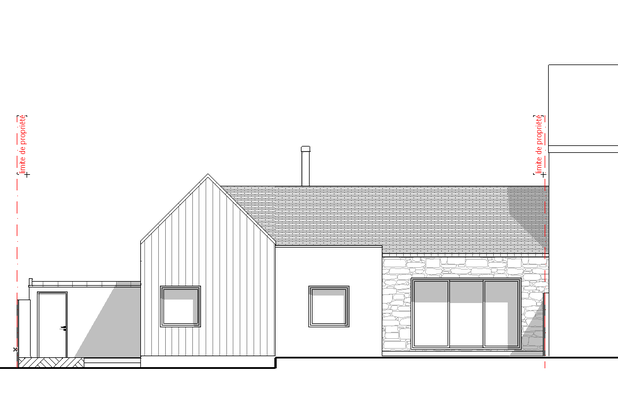 Façade sur rue-agrandissement_extension-maison-Plougoumelen
