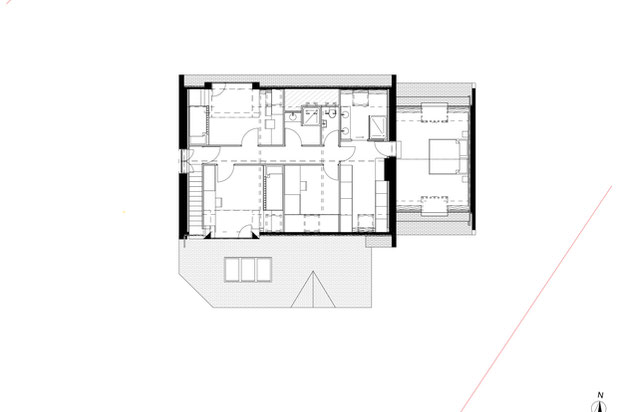 Plan du R+1-renovation-maison-Locoal-Mendon