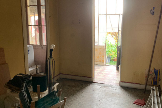 Vue intérieure avant travaux-agrandissement_extension-maison-Bègles