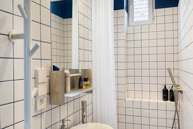 Vue de la salle d'eau-renovation-appartement-Boulogne-Billancourt