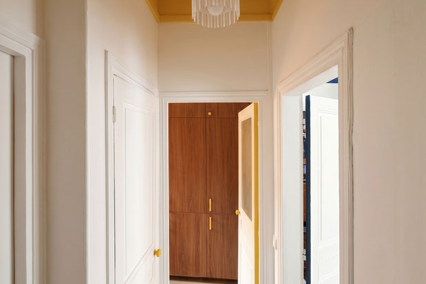 Vue de l'entrée-renovation-appartement-Boulogne-Billancourt