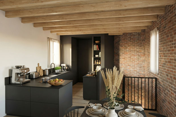 Vue de la cuisine-surelevation-maison-Saint-Maur-des-Fossés