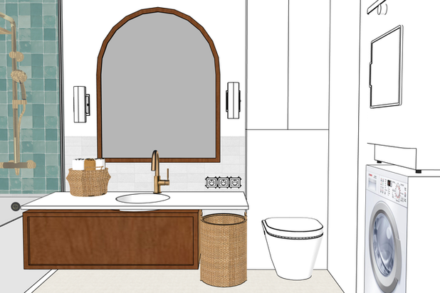 salle de bain-amenagement-appartement-Vincennes