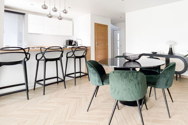 Pièce à vivre-renovation-maison-Aulnay-sous-Bois