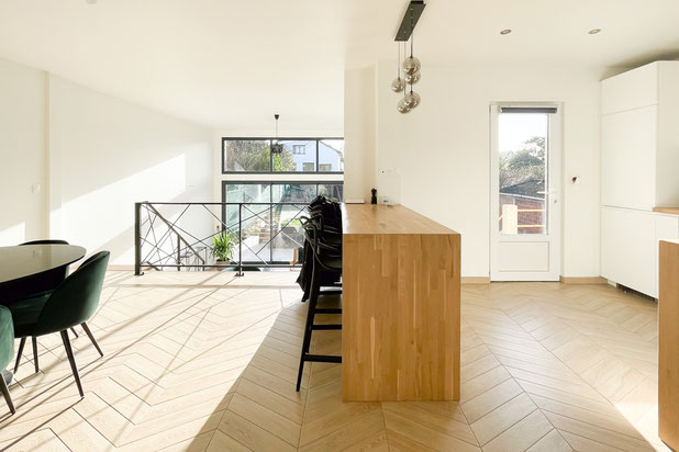 Vue jardin-renovation-maison-Aulnay-sous-Bois