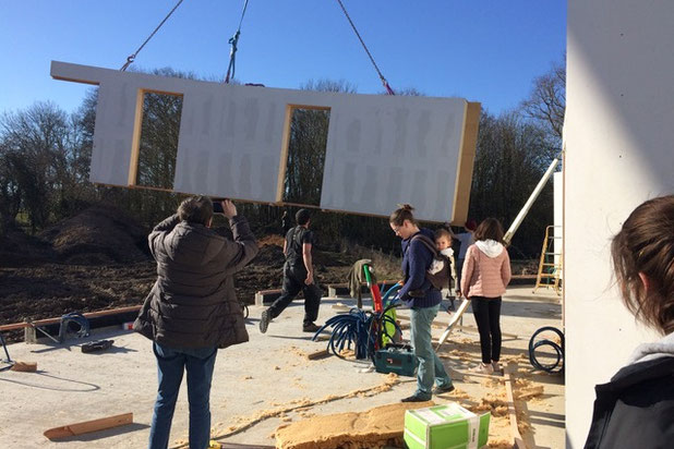 Mur préfabriqué-construction-maison-Morlaix