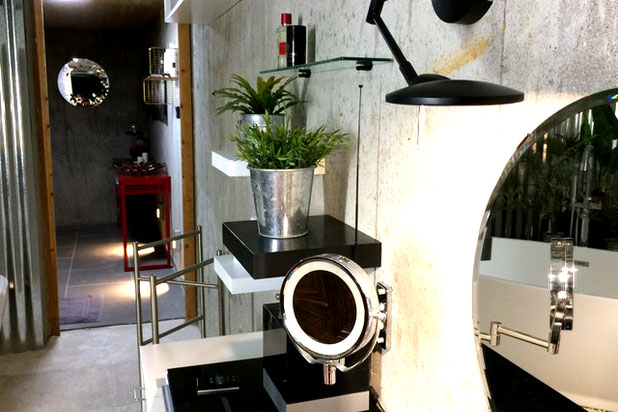 Décoration sur béton brut-agrandissement_extension-boutique_local-Saint-Pol-de-Léon