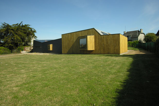 Façade Nord Ouest-construction-maison-Saint-Cast-le-Guildo