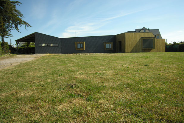 Façade Nord-construction-maison-Saint-Cast-le-Guildo
