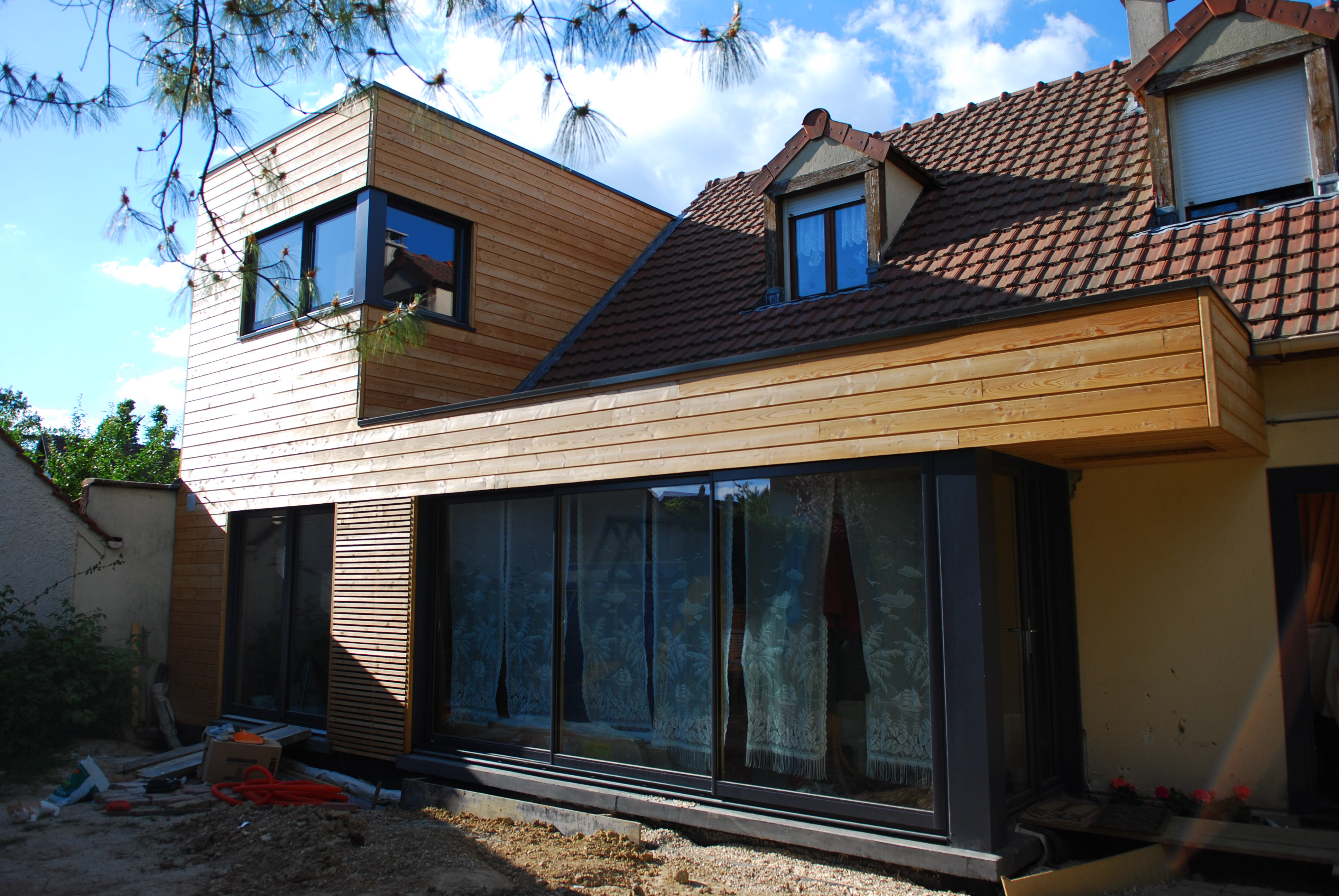Extension en zone naturelle classée – construction de maison neuve Finistère