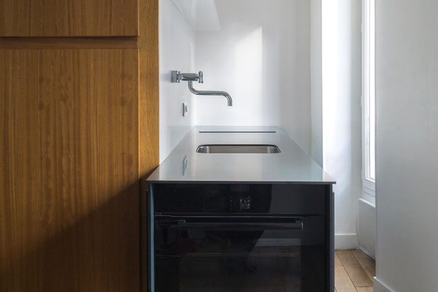 La Cuisine et la Sphère.-renovation-appartement-Paris