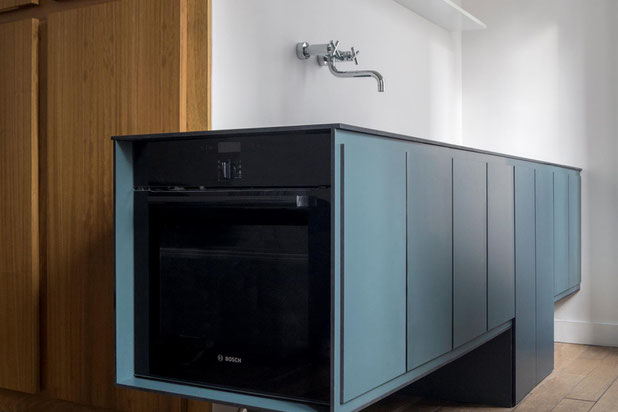 La Cuisine et la Sphère.-renovation-appartement-Paris