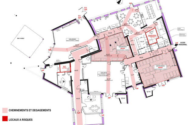 plan securité-agrandissement_extension-equipement-Douvres-la-Délivrande