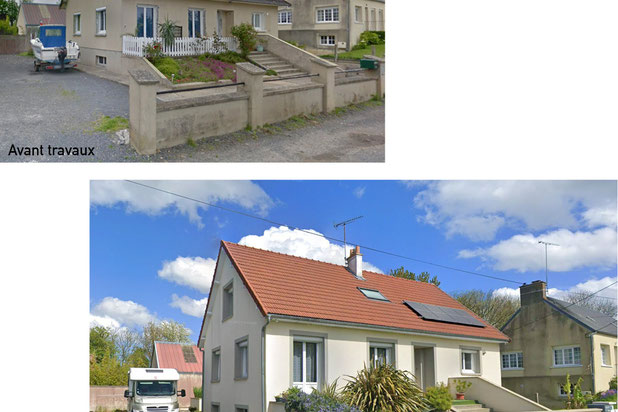 Avant / Après-renovation-maison-La Cambe