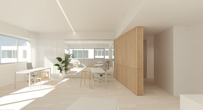 Photo d'un projet de Aménagement Bureaux à Grasse