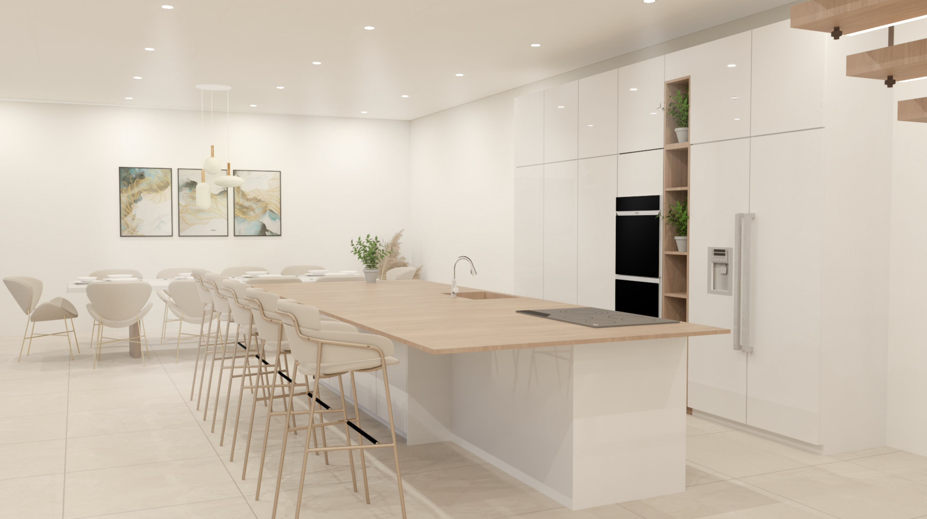 Cuisine contemporaines – rénovation de maison Saint-Martin Cuisine contemporaines – rénovation de maison Saint-Martin