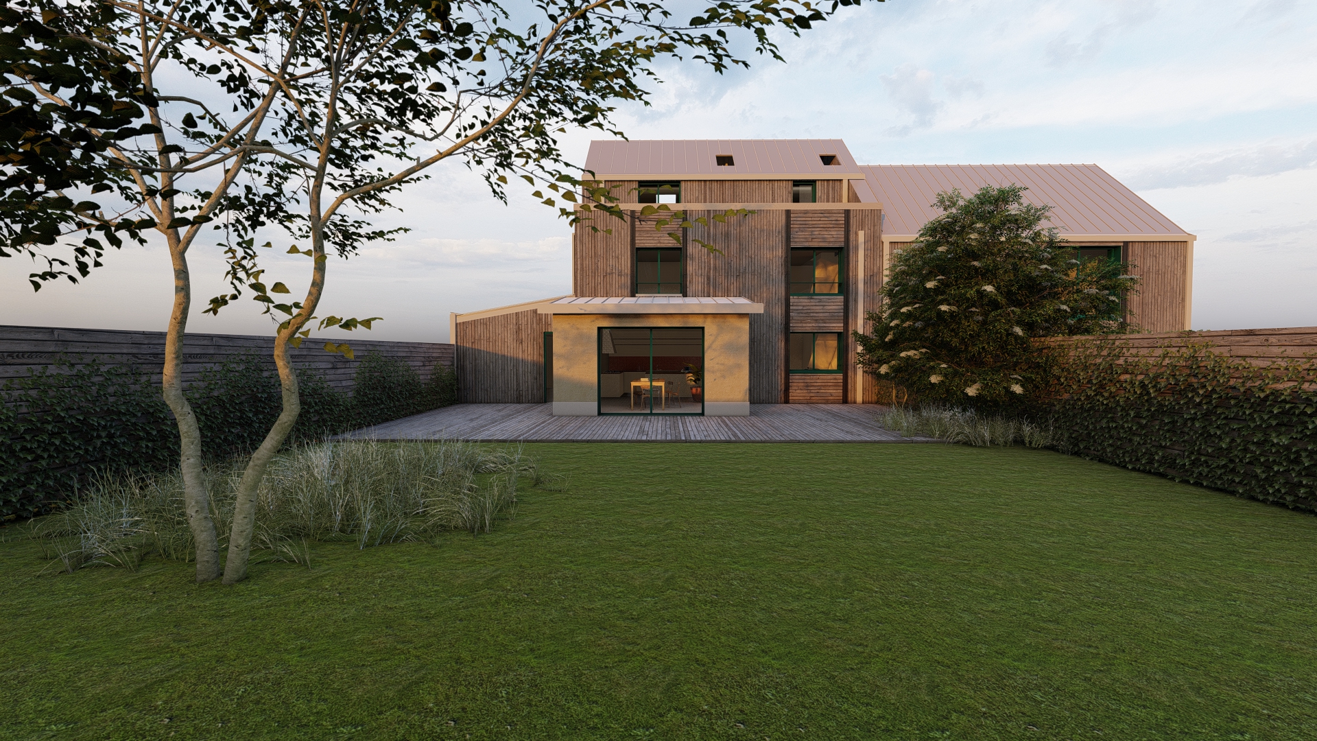 3 logements en éco-construction - la Zac du Courtil, Plessix-Balisson – construction de maison neuve Loiret 3 logements en éco-construction - la Zac du Courtil, Plessix-Balisson – construction de maison neuve Loiret