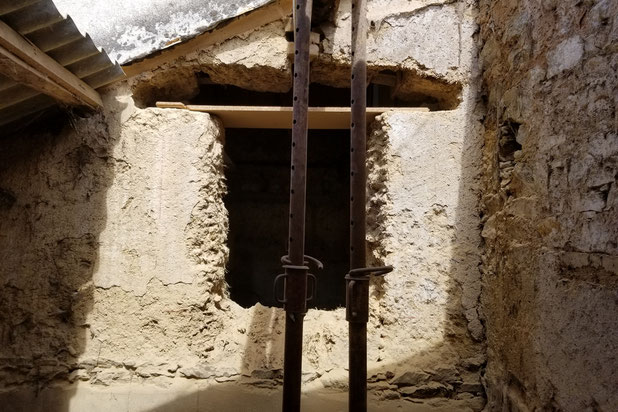 Percement dans un mur en terre crue-construction-autre-Redon