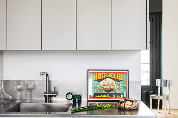 Cuisine-agrandissement_extension-appartement-Paris