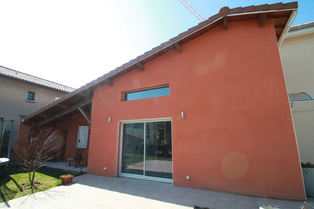coté entrée-agrandissement_extension-maison-Villeurbanne