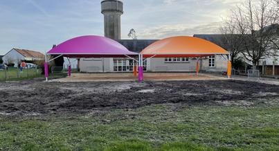 Photo d'un projet de Construction Aménagement extérieur à Vallères