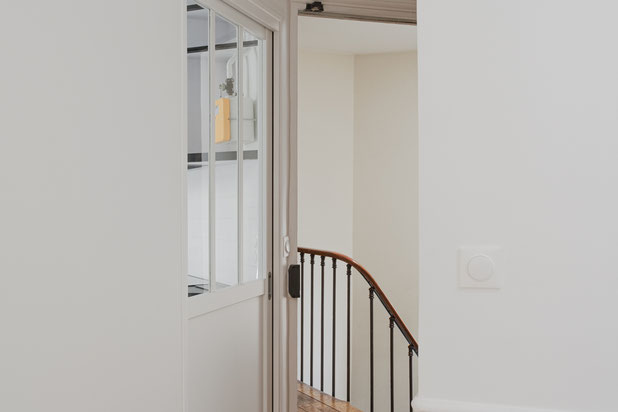 Porte galandage-renovation-appartement-Paris