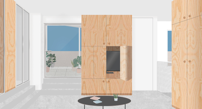 Photo d'un projet de Agrandissement Extension Appartement à Paris