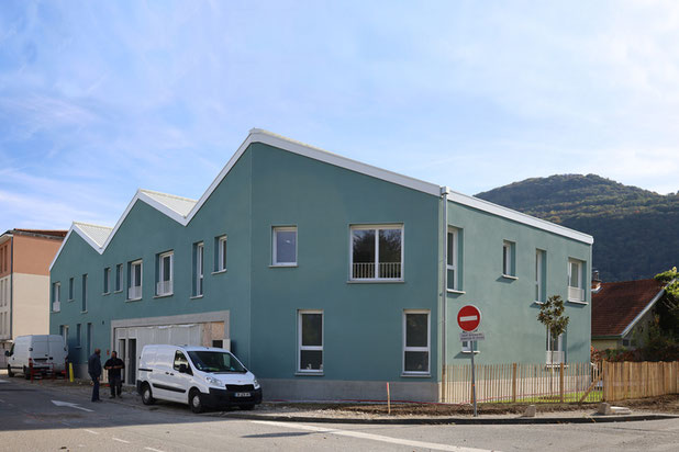 Angle rues Berlioz-Debussy-construction-logement-Poisat