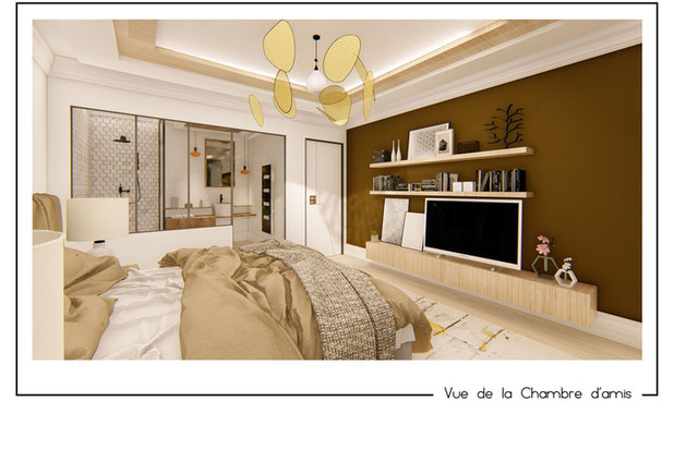 Chambre d'amis-renovation-maison-Concarneau