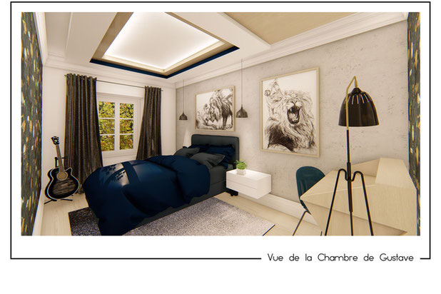 Chambre d'enfant-renovation-maison-Concarneau