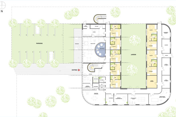 Plan rdc-construction-equipement-Carcès