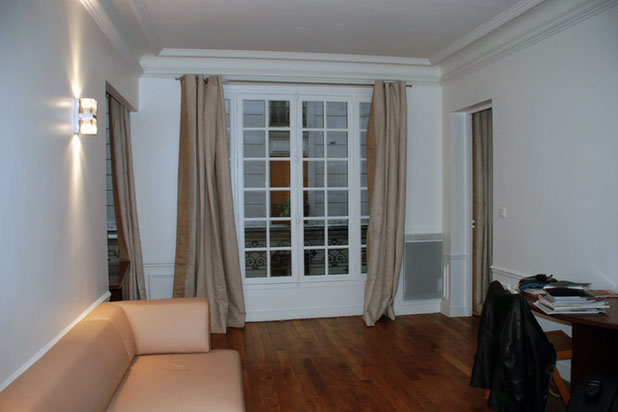Le salon-renovation-appartement-Paris