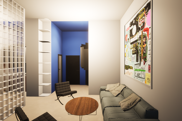 Prise de vue 3D rendu photoréaliste-amenagement-appartement-Nantes