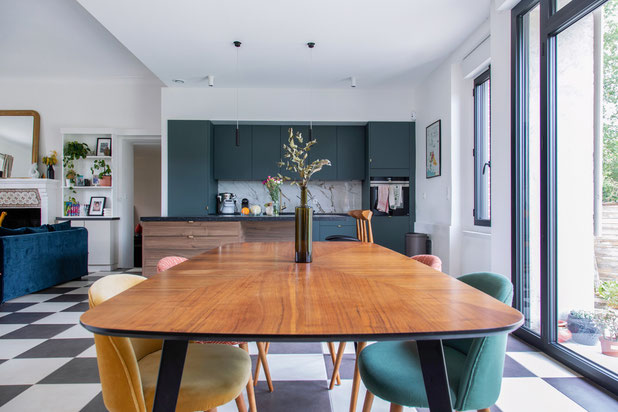 Pièce de vie-renovation-maison-Basse-Goulaine