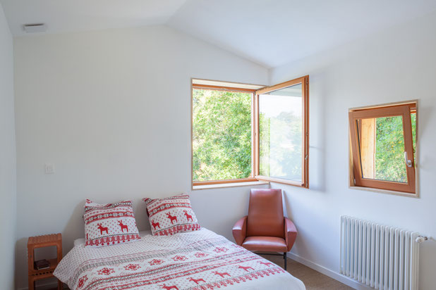 Chambre à l'étage-construction-maison-Nantes