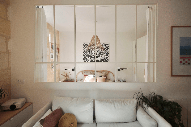 Pièce de vie-renovation-appartement-Bordeaux